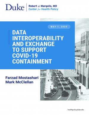 Data Interoperability and Exchange to Support COVID-19 Containment Cover
