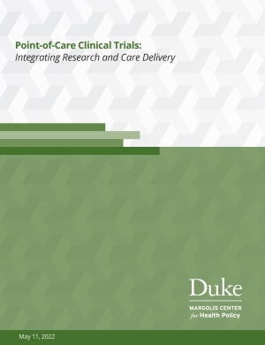 Point-of-Care Clinical Trials: Integrating Research and Care Delivery