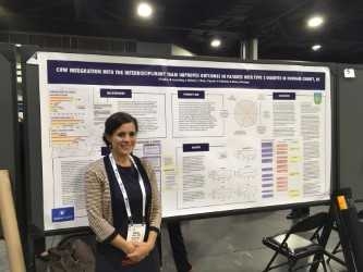 Emma Tepfer, of the Aetna Healthiest Cities and Counties team, presented a poster project at the APHA Annual Meeting in Atlanta, GA.
