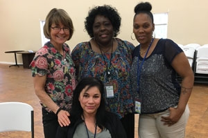 Dr. Bradi Granger and community health workers Tawanna Jackson and L’Tanya Gilchrist talked with APHA about health literacy and the importance of Community Health Workers.
