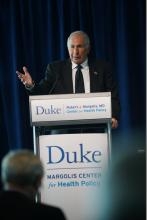 Dr. Robert Margolis at Center Launch 