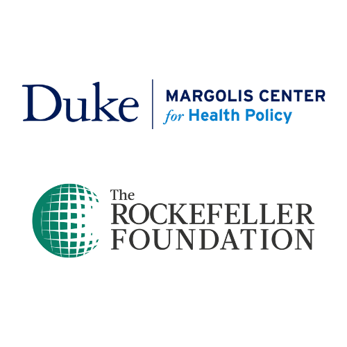 Duke-Margolis and Rockefeller Foundation Logos