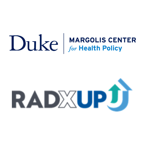 Duke-Margolis and RADxUP Logos