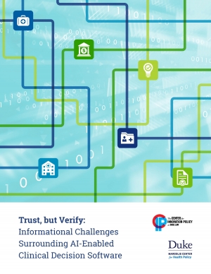 Trust, But Verify: Informational Challenges Surrounding AI-Enabled Clinical Decision Software
