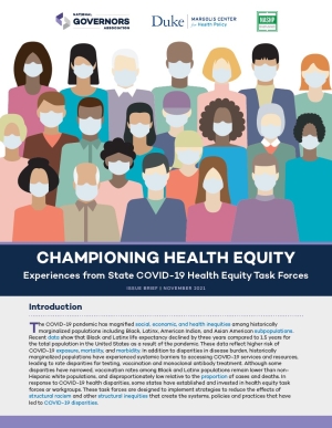 Championing Health Equity Cover