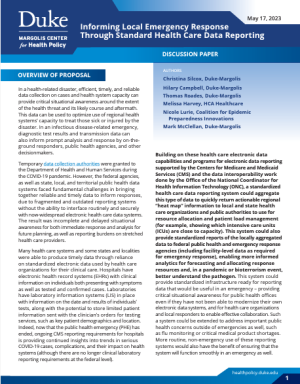 Report cover